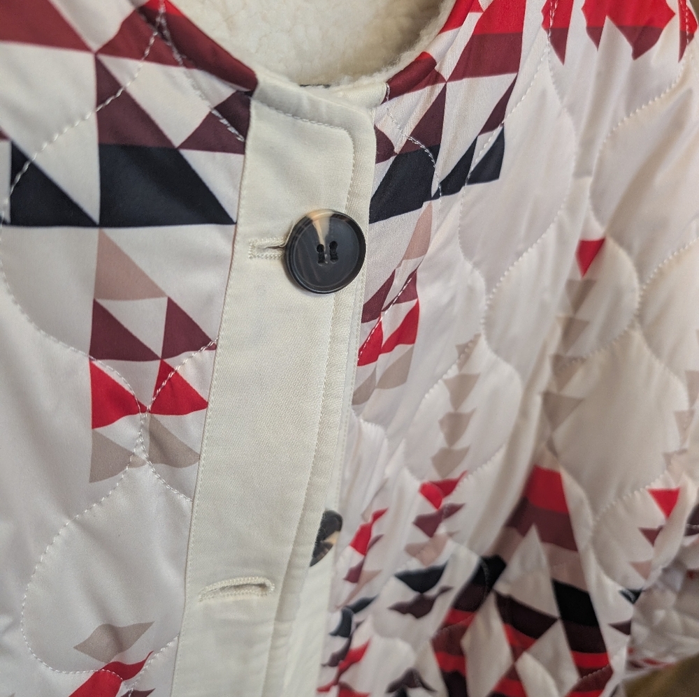 Pendleton Multicolor Geometric Teddy Jacket NWT - image 6